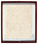 Frederick the Great, Autograph letter to his sister Anna Amalie of Prussia, about his lack of religious faith, 1762