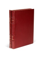 Diderot | Le Neveu de Rameau, Paris, 1929, 2 volumes, red morocco, original illustrations by Jeanniot