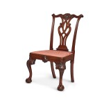 Fine and Rare Chippendale Carved Mahogany Side Chair, Philadelphia, Pennsylvania, Circa 1770