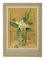 Churchill, Winston | Royal Academy exhibition catalogue signed by Churchill