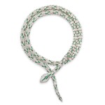 'Serpenti' Emerald and Diamond Necklace | 寶格麗 | 'Serpenti' 祖母綠 配 鑽石 項鏈
