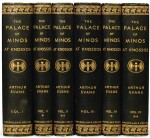 Evans. The Palace of Minos at Knossos. 1921-1935. 6 volumes, 8vo, original cloth