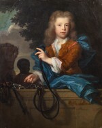 Portrait of a young man holding reins | Portrait d'un jeune homme tenant des rênes