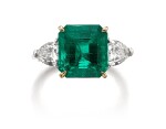Emerald and diamond ring | 祖母綠配鑽石戒指