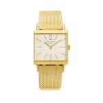 PATEK PHILIPPE | REF 3406   YELLOW GOLD WRISTWATCH WITH BRACELET    MADE IN 1965