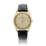 Reference 3558  A yellow gold automatic wristwatch with date, Made in 1968