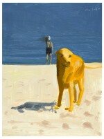 ALEX KATZ | UNTITLED (DOG ON THE BEACH)
