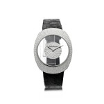 REFERENCE 17007 A WHITE GOLD OVAL MYSTERY WATCH, CIRCA 1965