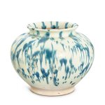 A blue-splashed jar, Tang dynasty | 唐 灑藍彩罐