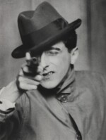 Jean Cocteau with Gun, Paris