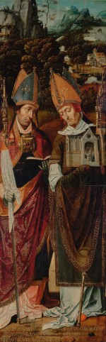 Saint Agricius of Trier and Saint Anno of Cologne