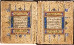 AN ILLUMINATED MINIATURE QUR’AN, COPIED BY QUDRAT ALLAH B. AHMED HIRASI, PERSIA, SAFAVID, DATED 961 AH/1553-54 AD