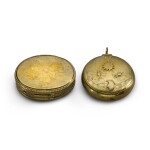 Two Brass Tobacco Boxes, Northwestern European and probably Lancashire, England, late 17th and late 18th century