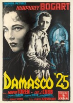SIROCCO / DAMASCO 25 (1951) POSTER, ITALIAN