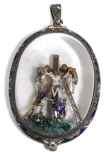 AUSTRO-HUNGARIAN | Pendant depicting the Deposition of Christ