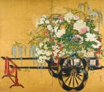KANO EIKEI (1662-1702), EDO PERIOD, LATE 17TH CENTURY | FLOWER CART