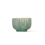 A carved celadon-glazed 'lotus' cup, Goryeo dynasty, 14th century