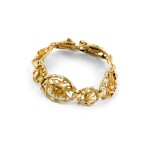 Gustave-Roger Sandoz, Gold bracelet [Bracelet or], late 19th century - early 20th century [fin du 19ème - début du 20ème siècle]