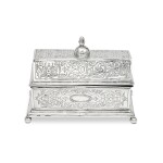 A Spanish Colonial Silver Casket, Mexico City, Early 17th Century
