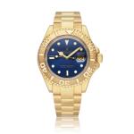 Reference 16628B Yacht-Master | A yellow gold automatic wristwatch with date and bracelet, Circa 1999