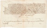 King Ferdinand II of Aragon | Document signed, regarding Granada and Montefrío, Madrid, 1510