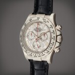 Reference 116519 Daytona | A white gold automatic chronograph wristwatch with meteorite dial, Circa 2003