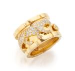 GOLD AND DIAMOND 'PANTHÈRE' RING, CARTIER, FRANCE