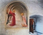 Annunciation by Fra Angelico, Cell 3, Museum of San Marco Convent, Florence, Italy