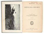 Arthur Conan Doyle | Memoirs of Sherlock Holmes, New York, 1894, inscribed by the author