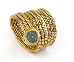 Bulgari | Two-Color Gold 'Serpenti' Wristwatch