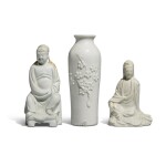 Three ‘Dehua’ articles, Qing dynasty | 清 德化白釉瓷三件