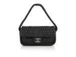 Chanel Small Ruffled Black Bag