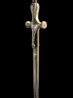 'The Army's Conquest', a personal sword of Mughal Emperor Aurangzeb (r.1658-1707), India, the blade second half 17th century, the hilt 18th century