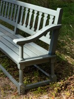 A pair of benches, "Marly" model, Tectona | Paire de bancs, modèle "Marly", Tectona