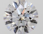 A 1.00 Carat Round Diamond, F Color, VS1 Clarity