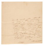 A. v. Humboldt | Autograph letter to the explorer and botanist Hinrich Lichtenstein, 1832?