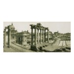 GIACOMO BROGI | THE FORUM TEMPLE RUINS, ROME
