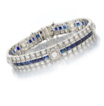 Sapphire and diamond bracelet (Bracciale con zaffiri e diamanti)