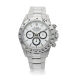 ROLEX |  REFERENCE 16520 'ZENITH' DAYTONA  A STAINLESS STEEL AUTOMATIC CHRONOGRAPH WRISTWATCH WITH BRACELET, CIRCA 1996