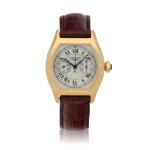 'CPCP' Tortue Monopoussoir, Ref. 2356  Yellow gold single-button chronograph wristwatch   Circa 2000