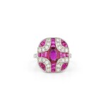 BAGUE RUBIS ET DIAMANTS  | RUBY AND DIAMOND RING