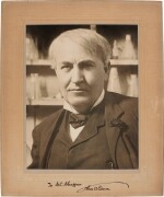 Thomas Edison | Inscribed photograph, undated