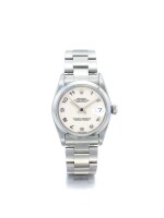 ROLEX | REF 78240 DATEJUST, A STAINLESS STEEL AUTOMATIC CENTER SECONDS WRISTWATCH WITH DATE AND BRACELET CIRCA 1998