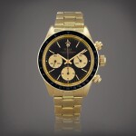 Daytona, reference 6263 Montre bracelet chronographe en or jaune | Yellow gold chronograph wristwatch with bracelet Vers 1982 | Circa 1982