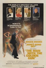 The Man with the Golden Gun (1974) poster, US