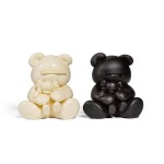 Undercover Bear (Black); and Undercover Bear (White) (Two Works)