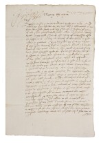 Queen Mary I and Philip of Spain, letter signed by both, 20 April 1555