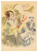 Sold Without Reserve | GEORGE GROSZ | BLICK HINEIN (LOOKING IN)