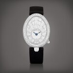 Reine de Naples, Reference 8939 | A white gold and diamond-set wristwatch with mother-of-pearl dial, Circa 2018 | 寶璣 | Reine de Naples 型號8939 | 白金鑲鑽石腕錶，備珠母貝錶盤，約2018年製