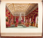 William Henry Pyne | Royal Residences. London, 1818, 3 volumes, 4to, red morocco gilt